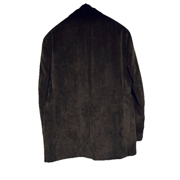 Ralph Lauren 2 Button Brown Thin Line Corduroy Blazer Sports Coat size 44 - Picture 2 of 7